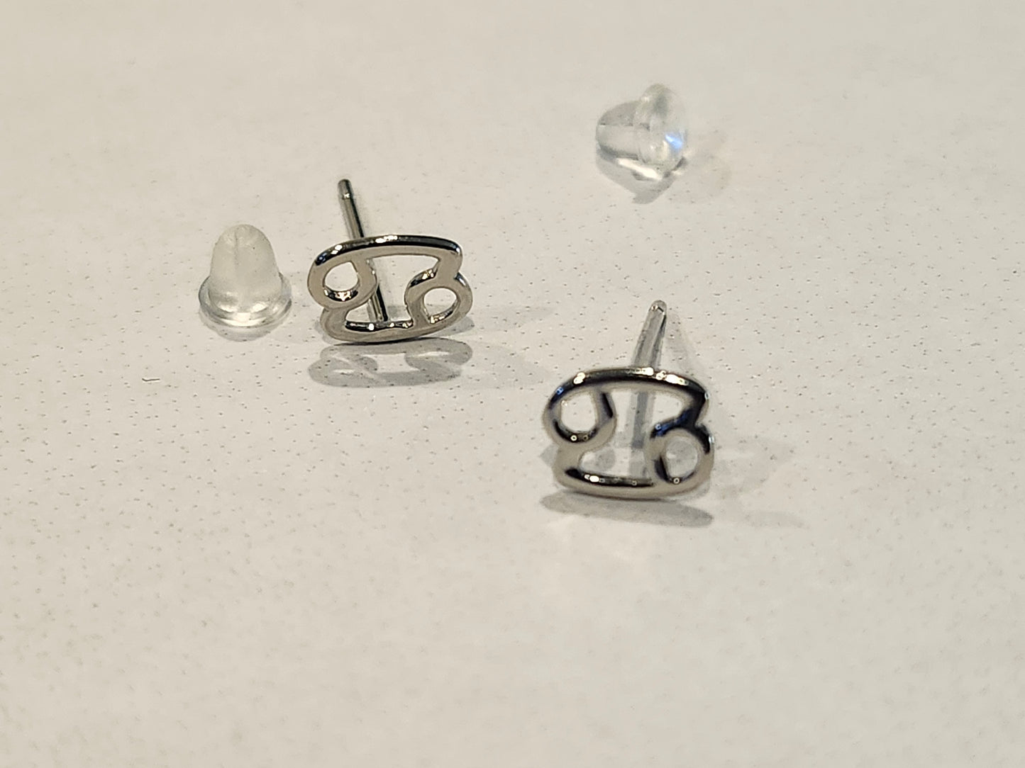 Sterling Silver 925 Zodiac Sign Earrings