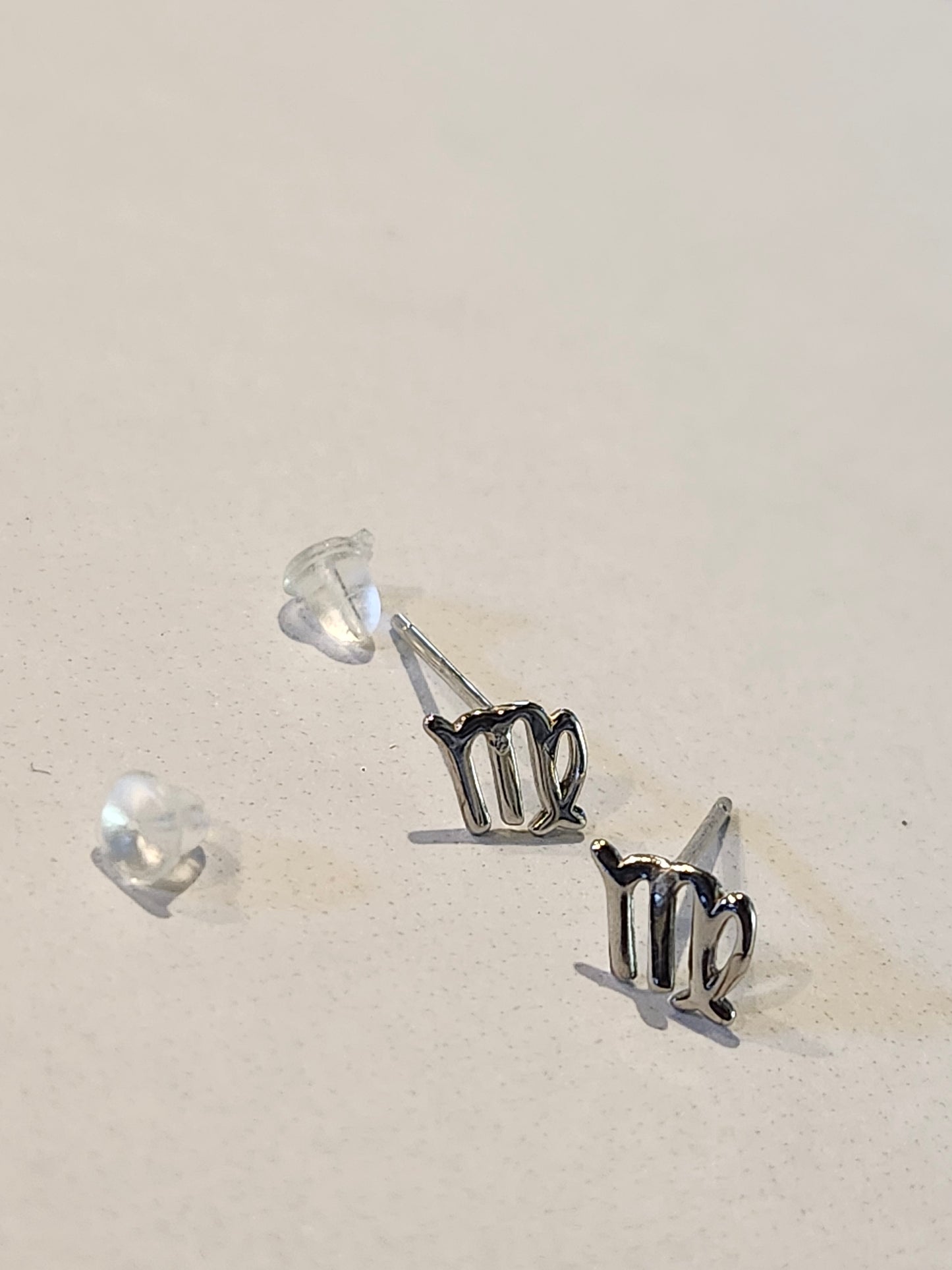 Sterling Silver 925 Zodiac Sign Earrings